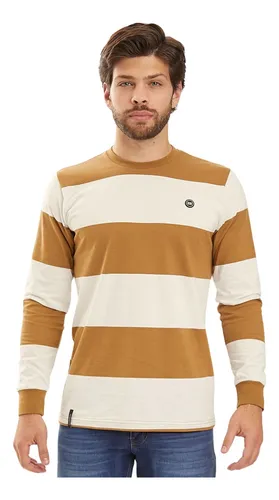 Remera rayada manga larga hotsell