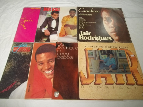 Lp Vinil - Jair Rodrigues -  8 Discos