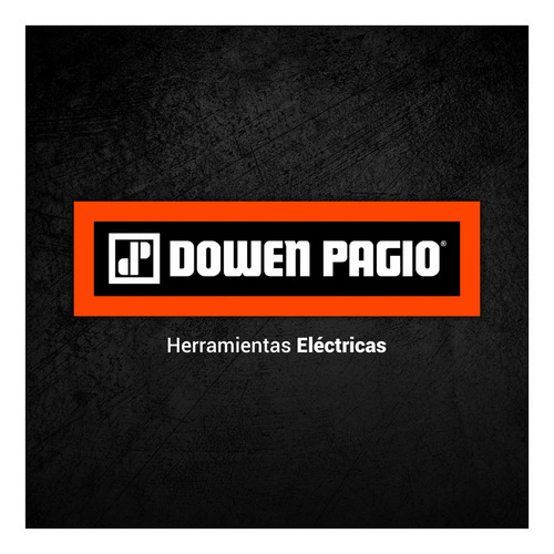 Amoladora angular Dowen Pagio AA125SPL de 50 Hz color naranja 1250 W 220 V + accesorio