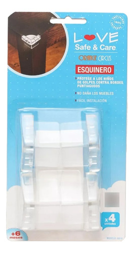 Esquinero Love 8810 Seguridad Bebe Protector Mesa Tienda