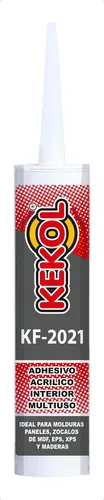comprar Pegamento en Cartucho Kekol KF-2021 color blanco de 380 gramos Viscoso No Tóxico