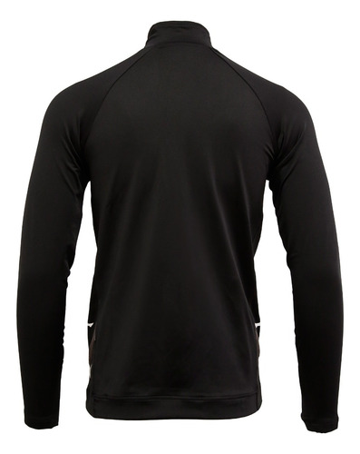 Imagen 4 de 7 de Campera Cuello Mao Salida Black Huracan