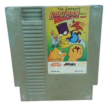 Juego Bartman Para Nes