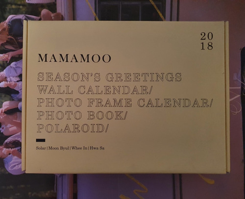 Mamamoo Seasons Greetings 2018