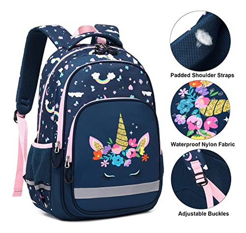 Conjunto De Mochilas Escolares Para Niñas, Niños Y Adolescen