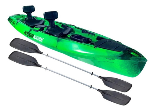 Kayak Rocker Mirage Fishing 3 Personas 2 Butacas 2 Remos 