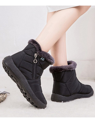 F Botas De Nieve Impermeables De Invierno For Mujer