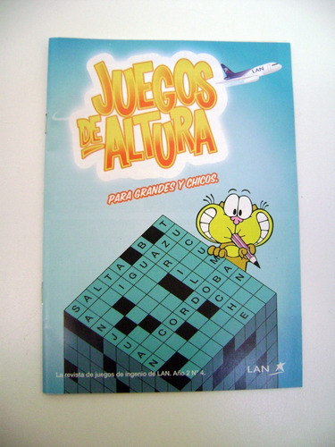 Revista Juegos De Altura Lan Lineas Aereas Gaturro Boedo (Usado)