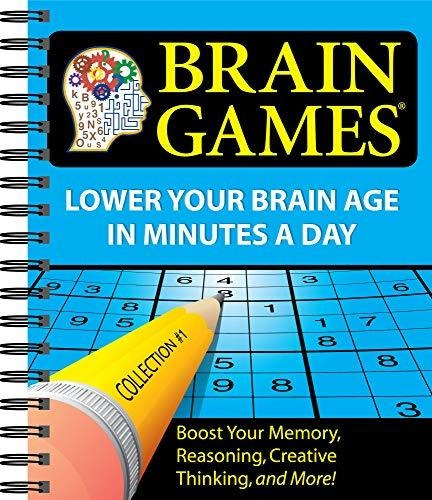 Book : Brain Games #1 Lower Your Brain Age In Minutes A Day