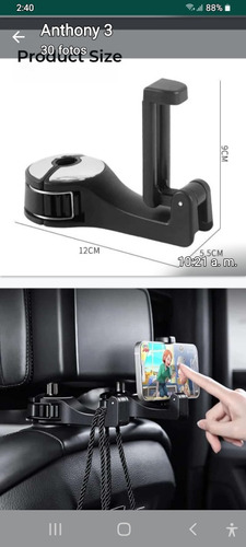 Soporte Magnético Para Celular Para Sostener En El Carro 