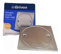 Comprar Rejilla Centro Piso Tapa Ciega Acero Inoxida Cromado Desague