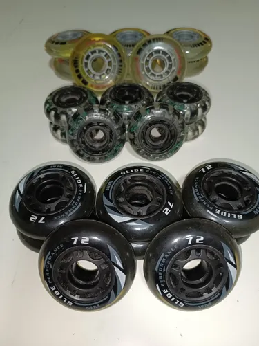 Ruedas De Patines Rollers X 8.de 62-72-80mm.leer Descripción