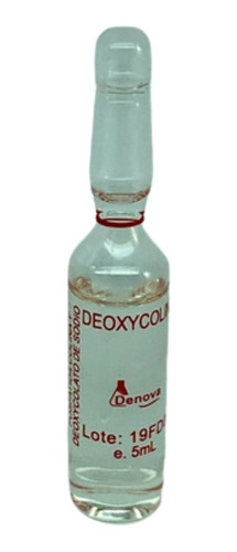 Deoxycolina  Ampolla X 5ml - mL a $6000