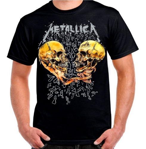 Metallica Polera Metal/rock Estampada Impresión Directa