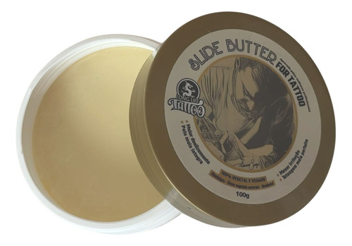 Manteiga Cosmética P/micro Slide Butter 100g Livre Petrolato