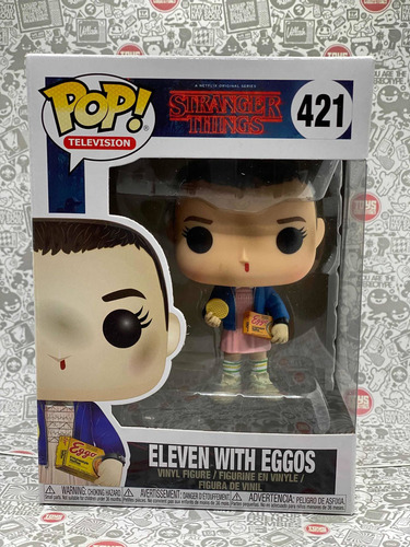 Figura de acción Eleven With Eggos 13318 de Funko Pop! Television