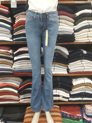 Jeans Wrangler Dama ,megan Semi Oxford 