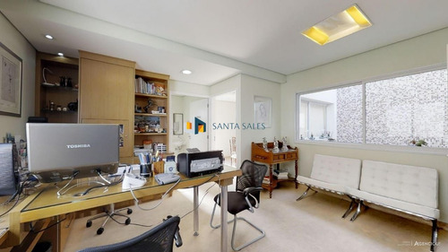 Imagem 11 de 15 de Ampla E Maravilhosa Casa Comercial De 374m2,02 Andares Na Av. Indianopólis - Ss55878