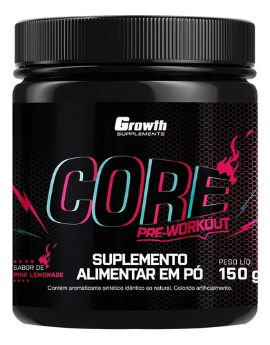 Pré Treino Core Pink Lemonade Growth 150g