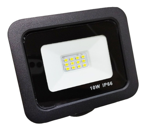 Reflector Proyector Led 10w Light Tronic Luz Fría - X 10 Un