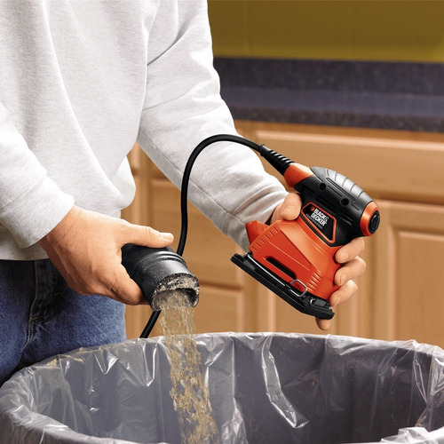 Lixadeira Orbital Com Coletor De Pó Black+decker Qs800 110v