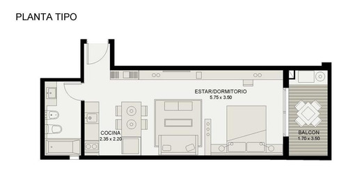 Imagen 7 de 11 de Luminosos Departamentos En Venta A Estrenar En Tigre