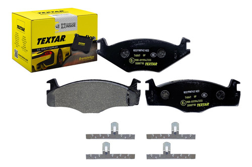 Balatas Delanteras Textar Vw Golf 1989 1990 1991 1992 1993