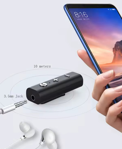 Receptor De Audio 3.5 Mm Con Bluetooth 5.0