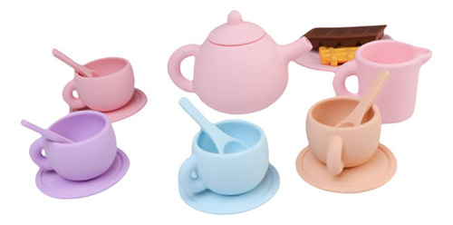 Juego De Té De Para Niñas Pequeñas, Con Tetera, Tazas De
