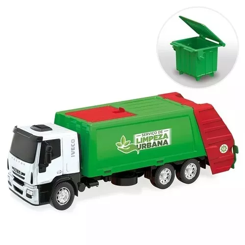 Caminhão Escavadeira com Fricção - TruckCar Luz e Som - Azul - 24cm - 1:16  - Yes Toys - superlegalbrinquedos