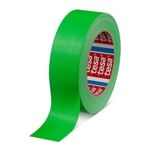 Fita Tecido Gaffer Verde Fluor 24mm X 5m