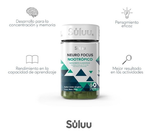 Gomitas Nootrópico Multivitamínico Concentración Y Memoria