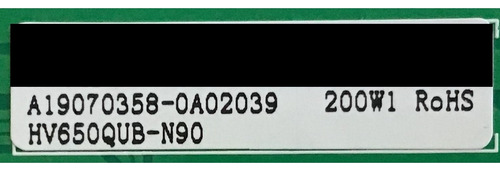 Led Driver Vizio 60101-03423 Pw.ld172w13671 M656-g4 Lbnfqoav (Usado)
