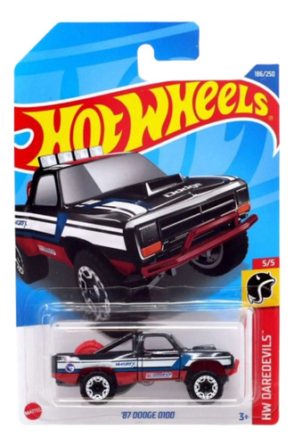 Hot Wheels 87 Dodge D100 Th Treasure Hunt Nuevo Sellado 