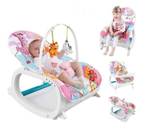 Silla Mecedora Para Bebe  Crece Conmigo. Comedor 