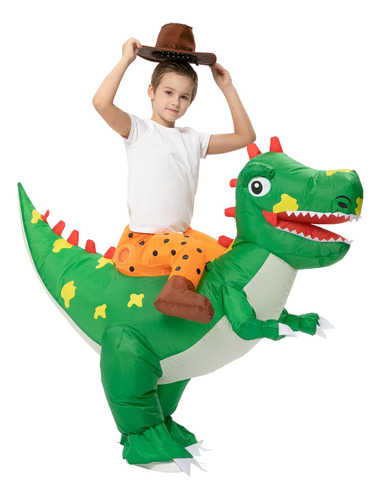 Fasyou Disfraces Inflables De Dinosaurio Para Niños, Disfraz