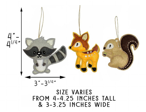 Darware My Forest Friends - Juego De Adornos Navideños (jueg