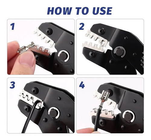 Kit De Herramientas Para Engarzar: Alicates Con 6 Troqueles