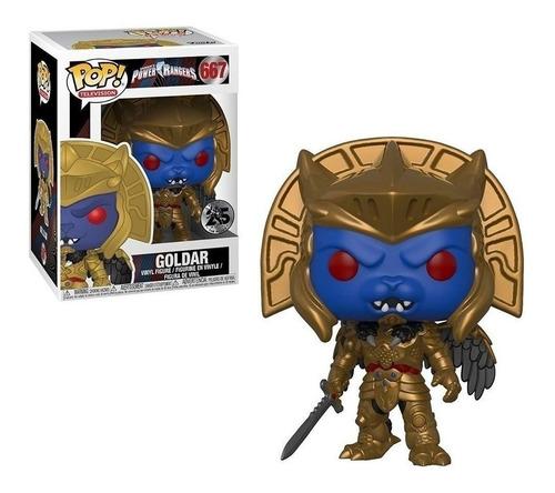 Funko Pop! Goldar #667 - Power Rangers - 25 Años