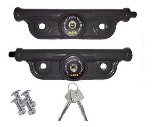 comprar Par De Trava Pu002F Porta De Aço Fechadura Lateral Agl Tetra