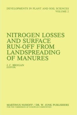 Libro Nitrogen Losses And Surface Run-off From Landspread...