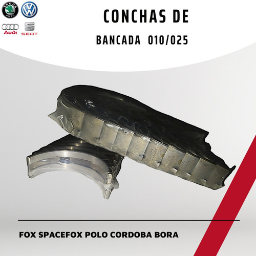 Concha De Bancada Vw Fox Polo Spacefox Seat Ibiza 025/010
