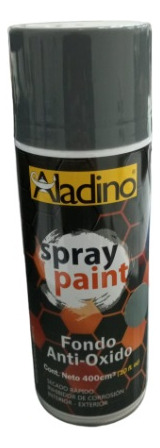 Fondo Antioxido Spray Gris Maquina 400 Cm³ Aladino