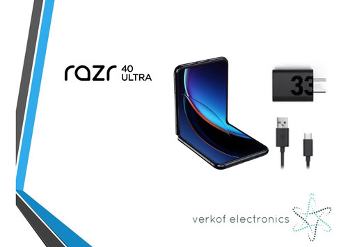 Celular Xt2321-1 - Moto Razr 40 Ultra - 512gb - Negro Negro (Reacondicionado)