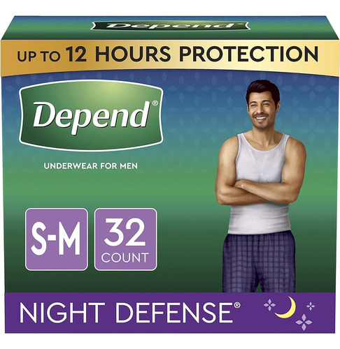 Depend Night Defense Ropa Interior Para Adultos Para Inconti