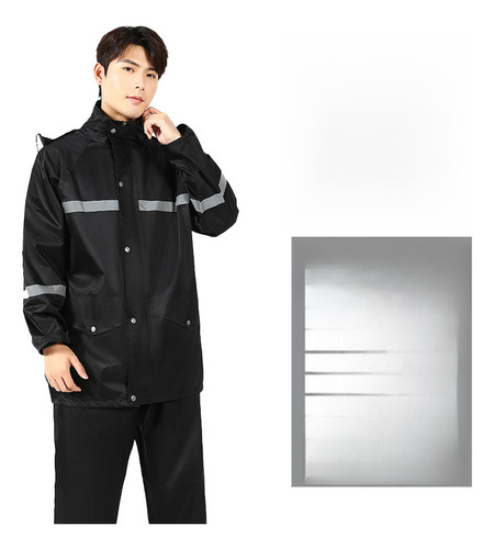 Conjunto De Chaqueta Y Pantalones Impermeables Para Proteger