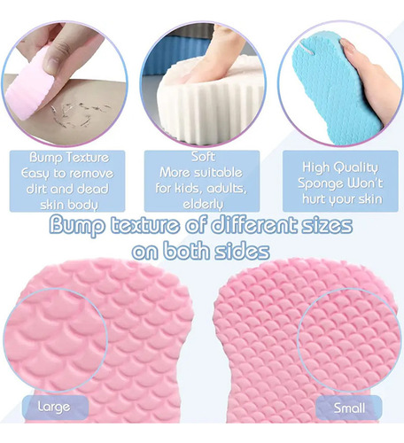 Sh Ff 4 Disponible Esponja De Baño Ducharse Bañarse Cuerpo