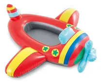Comprar Flotador Inflable Intex Infantil Bote Avion Niños 3-6 Años