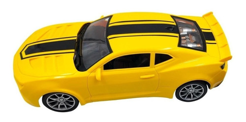 Carro convencional de controle remoto Importway BW025AM Chevrolet 1:16 amarelo