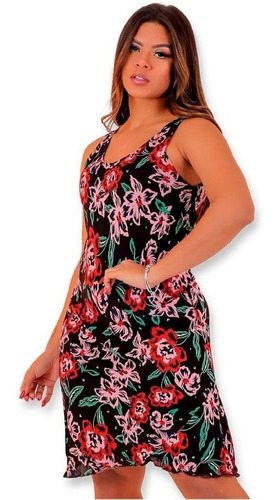 5 Vestido Básico Feminino Curto Moda Verão Dia Kit Atacado